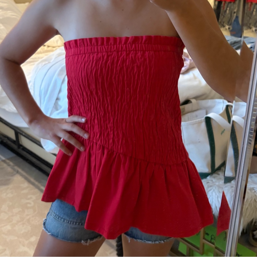 The Fifth Label Vibrant Red Top or skirt!!